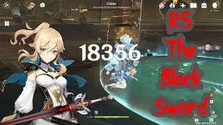 Physical Attack Jean (DPS Build) R5 The Black Sword vs Childe Boss | Genshin Impact 2.1