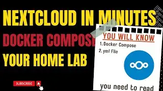 Setting Up Your Own Private Cloud with Docker and NextCloud in 1 Minute!