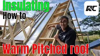 Insulating a Warm Pitched roof to new regulations 2024