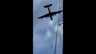 *SOUND ON* Have you ever been buzzed by a WWII flying boat?!