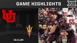 Utah vs. Arizona State Highlights | 2024 Big 12 Football