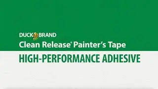 Clean Release® Painter's Tape: High-Performance Adhesive