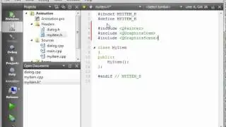 C++ Qt 83 - Basic and Advanced Animation with the QGraphicsItem