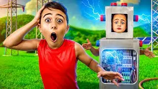 Matteo and His New Robot Helper | DeeDee Funny Video For Kids