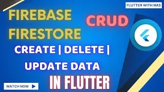 Firebase Firestore CRUD | Create, Update, Delete data from firestore
