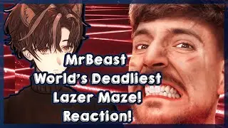 MrBeast World's Deadliest Lazer Maze Reaction | JaykunVT Reacts | Vtuber Reaction