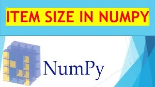 ATTRIBUTES OF ARRAY IN NUMPY LIBRARY
