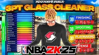 MY 2 WAY BOARD-HUNTING STRETCH BROKE NBA 2K25! BEST SHOOTING CENTER BUILD 2K25!