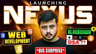 Launching LIVE Web Development + WEB 3 Course | NEXUS
