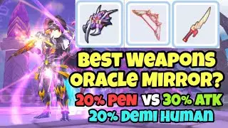 Best weapons Oracle Mirror for Physical - Ragnarok M Eternal Love 2.0