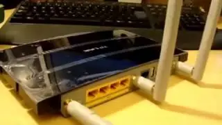 TP LINK TL WR1043ND V2 unboxing на русском