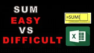 How to Sum in Excel | Guide Tutorial