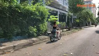 Girl In Forest | Kickstart | Revving | Driver | Moped Girls