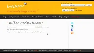 bWAPP Buffer Overflow local