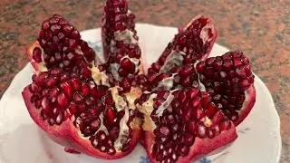 Как почистить гранат быстро🍎 How to Peel a Pomegranate fast