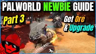 Palworld Beginner's Guide: Base Level 8-9 Upgrades, Ore Mining, & Rushroar Tricks!