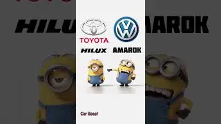 Toyota Hilux vs Volkswagen Amarok funny