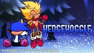 Friday Night Funkin': VS Hedgehoggle (Bonedoggle but Sunky and Fleetway sing it) [FNF Mod/HARD]