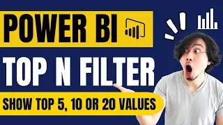 Power BI: How to Create Power BI TOP N Report (Power BI Top 10 / Top N Filter) 😲👍👍