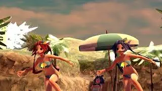 (MMD test) (download) Uzume and Kurome swimsuit