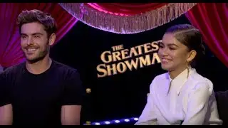 Zac Efron & Zendaya Are Acrobats In THE GREATEST SHOWMAN | Interview