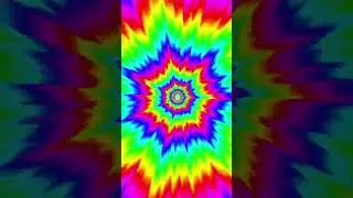 A Journey Through RGB Optical Illusion Trippy Video 
