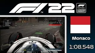 F1 22 Monaco World Record & Setup (1:08.548)*