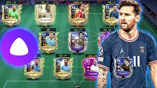 АЛИСА СОБИРАЕТ ЛУЧШИЙ СОСТАВ от 0 до 100 РЕЙТИНГА в FIFA 22 MOBILE!