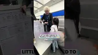 Little Girl Forced To Translate For Family 