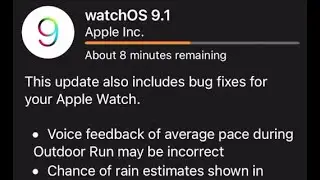 How to Update Apple Watch to watchOS 9.1