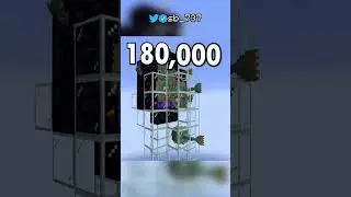 The FASTEST XP Farm in Minecraft