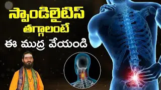 నడుము నొప్పి తగ్గించే చక్కని ముద్ర | Back Pain | AdiGuru Yogapeetham | SachidanandaYogi | kakinada |