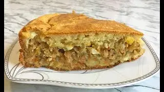 Самый Простой ПИРОГ С КАПУСТОЙ Быстро и Вкусно / Капустный Пирог / Cabbage Pie