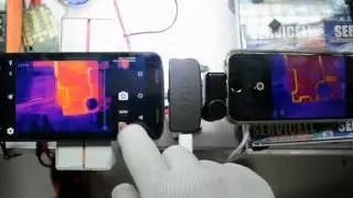 comparación cámaras térmicas para electrónica FLIR ONE Y SEEK TERMAL COMPACT