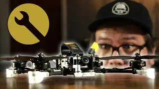 The Pirat Hook Frame Build Kit - PDEVX's Signature Freestyle Drone - BUILD