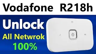 vodafone R218h unlock | how to Unlock Vodafone R218h Unlock All Netwroks | Vodafone modem Unlock