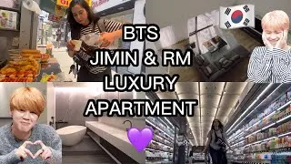 🇰🇷I visited BTS Jimin and RM neighborhood 💜 | Seoul Vlog