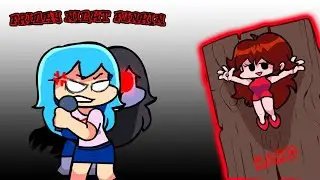 Linda, Fofa e YANDERE! MOD Sky Friday Night Funkin