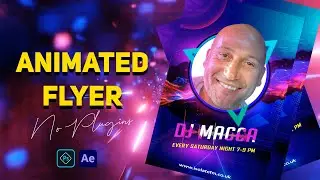 Motion Graphics Poster 🔥 Animated Banners After Effects 🔥 BanyaBasak🔥Animation Poster
