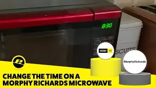 How to Set the Clock on a Morphy Richards Microwave