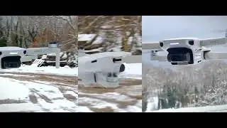 Cinematique DJI MINI 2 | Neige