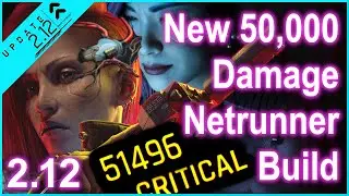 Cyberpunk 2077 - 2.12 - NEW 50,000 Damage Netrunner - The Ultimate Best Netrunner Build for 2.12