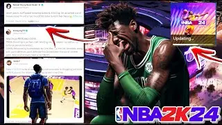 NEW PATCH UPDATE OUT  | NBA 2K24 NEWS AND UPDATES | DRIBBLE HEADS CRYING | ANNOYINGTV SPEAKS ON 2K