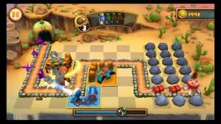 Go Home Dinosaurs! - 2-4 - Walkthrough - 3 steaks! (easy way)