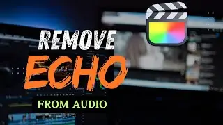 How to Remove Echo from Audio in Final Cut Pro App?