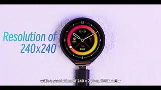 1 28  Round LCD, Touch Display, Type C, ESP32 S3 Development Board, Accelerometer&Gyroscope Sensor