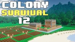 Прохождение COLONY SURVIVAL: #12 - ОКО САУРОНА, УЛУЧШЕНИЕ  КОЛЬЦА!