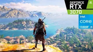 Assassin's Creed Odyssey - RTX 3070 + Intel Core i5-13400F - Benchmark 4K 1080p ULTRA
