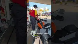 Thai Gas ⛽️ stations are a blast 💥! 😂 🙈 