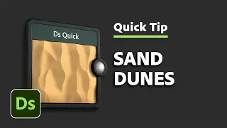 Sand Dunes | Designer Quick Tip #20 | Adobe Substance 3D